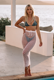 Bacon Bikinis Beachwear Maxi Knit Skirt // White