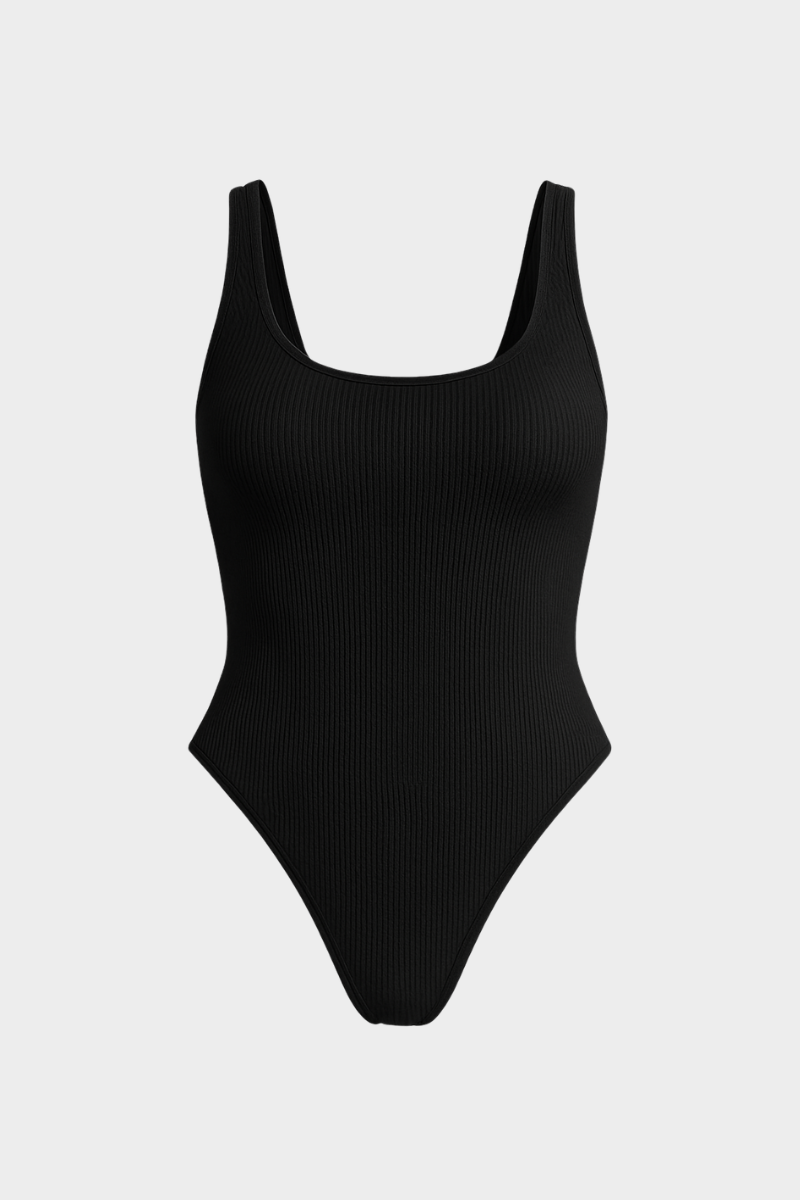 Belle One Piece // Black Crinkle