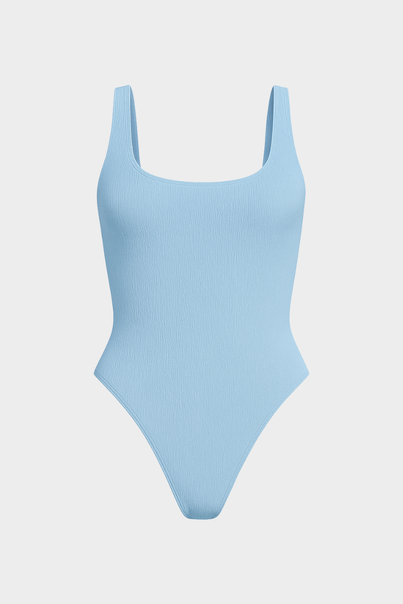 Belle One Piece // Blue Crinkle