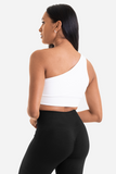 Bacon Active Sports Bra Seamless Adapt Bra // White