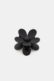 Flower Claw Clip // Black