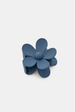 Flower Claw Clip // Dark Blue