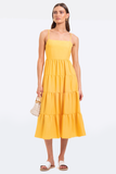 Melina Summer Dress // Yellow
