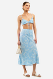 Sedona Skirt // Blue Floral