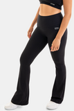 Flare Legging with Scrunch Bum // Black