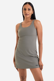 Bacon Active Active Dress Volley Mini Dress // Green