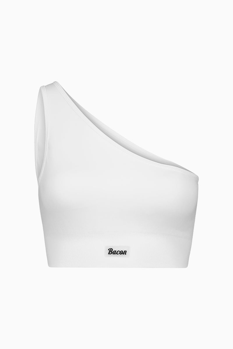 Bacon Active Sports Bra Seamless Adapt Bra // White