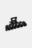 Squiggle Claw Clip // Black