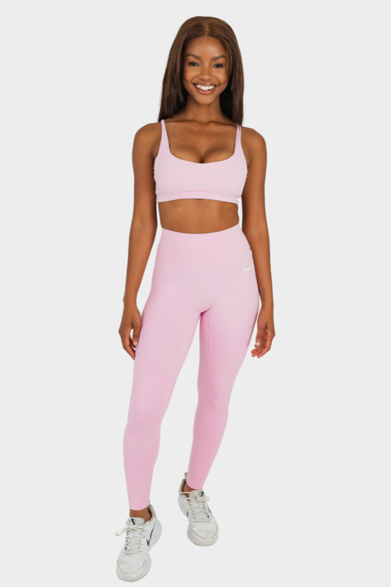 Scrunch Bum Legging // Pink