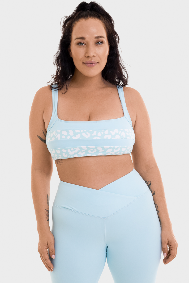 Bacon Active Sports Bra Peak Sports Bra // Iced Kalahari