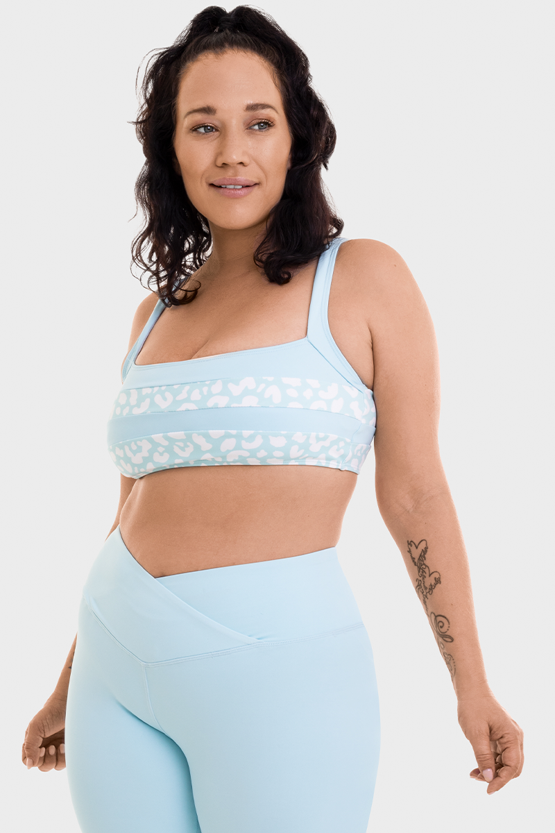Bacon Active Sports Bra Peak Sports Bra // Iced Kalahari