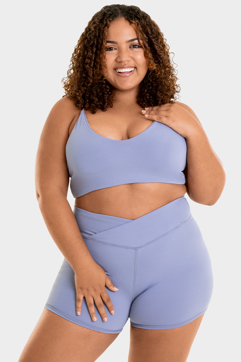 Bacon Active Sports Bra Dash Sports Bra // Blue