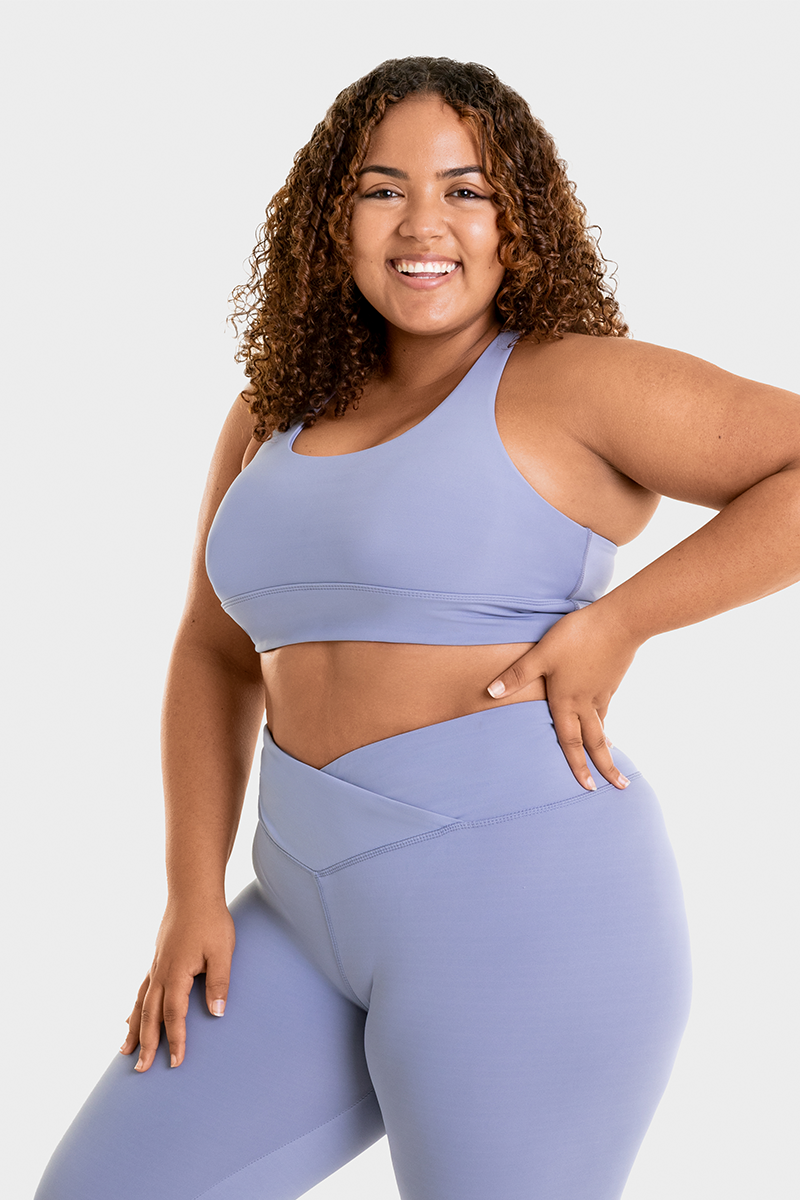 Bacon Active Sports Bra Record Sports Bra // Blue