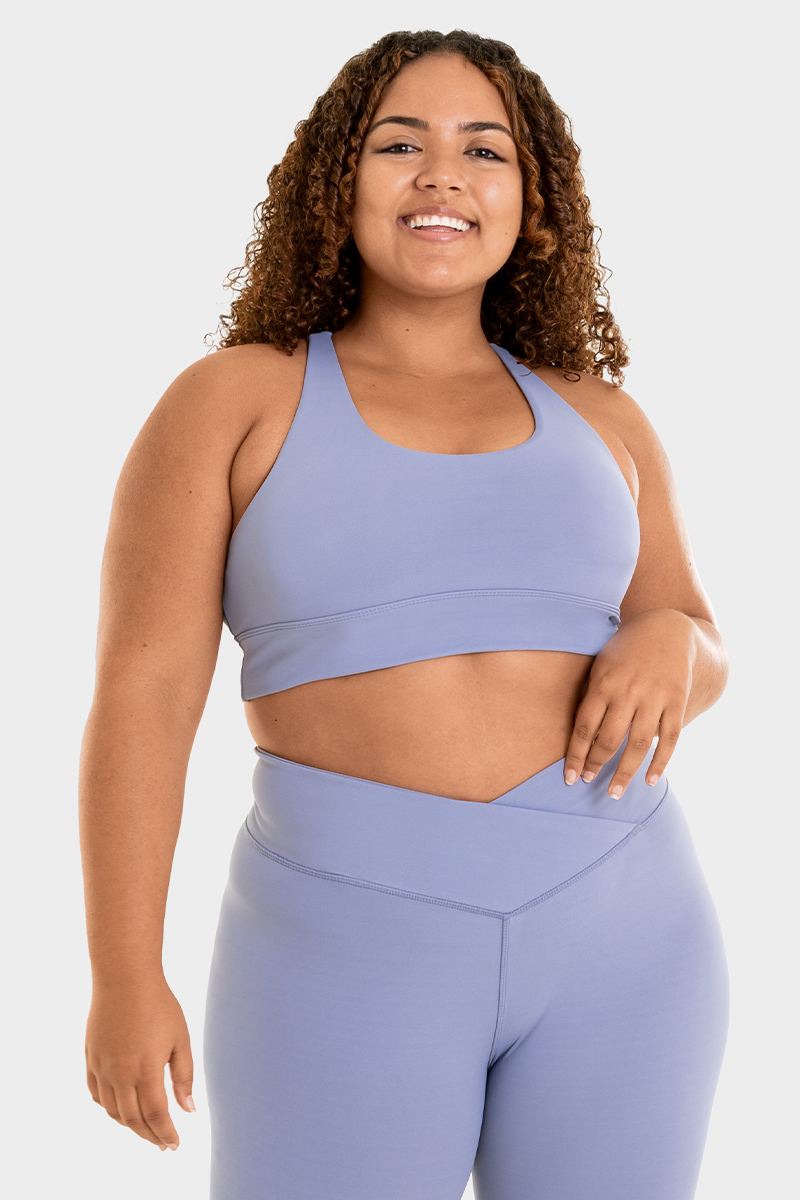 Bacon Active Sports Bra Record Sports Bra // Blue