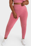 Seamless Racer Leggings // Coral