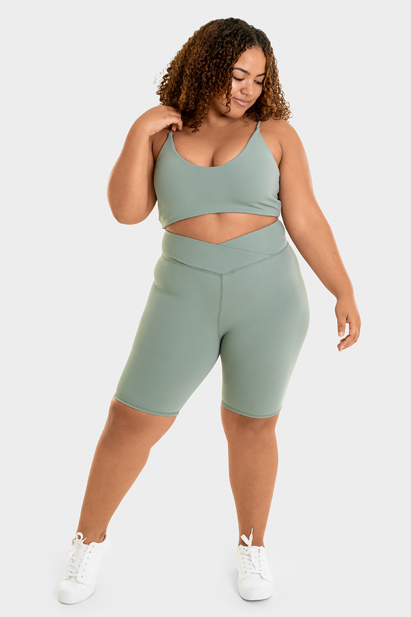 Bacon Active Sports Bra Dash Sports Bra // Green