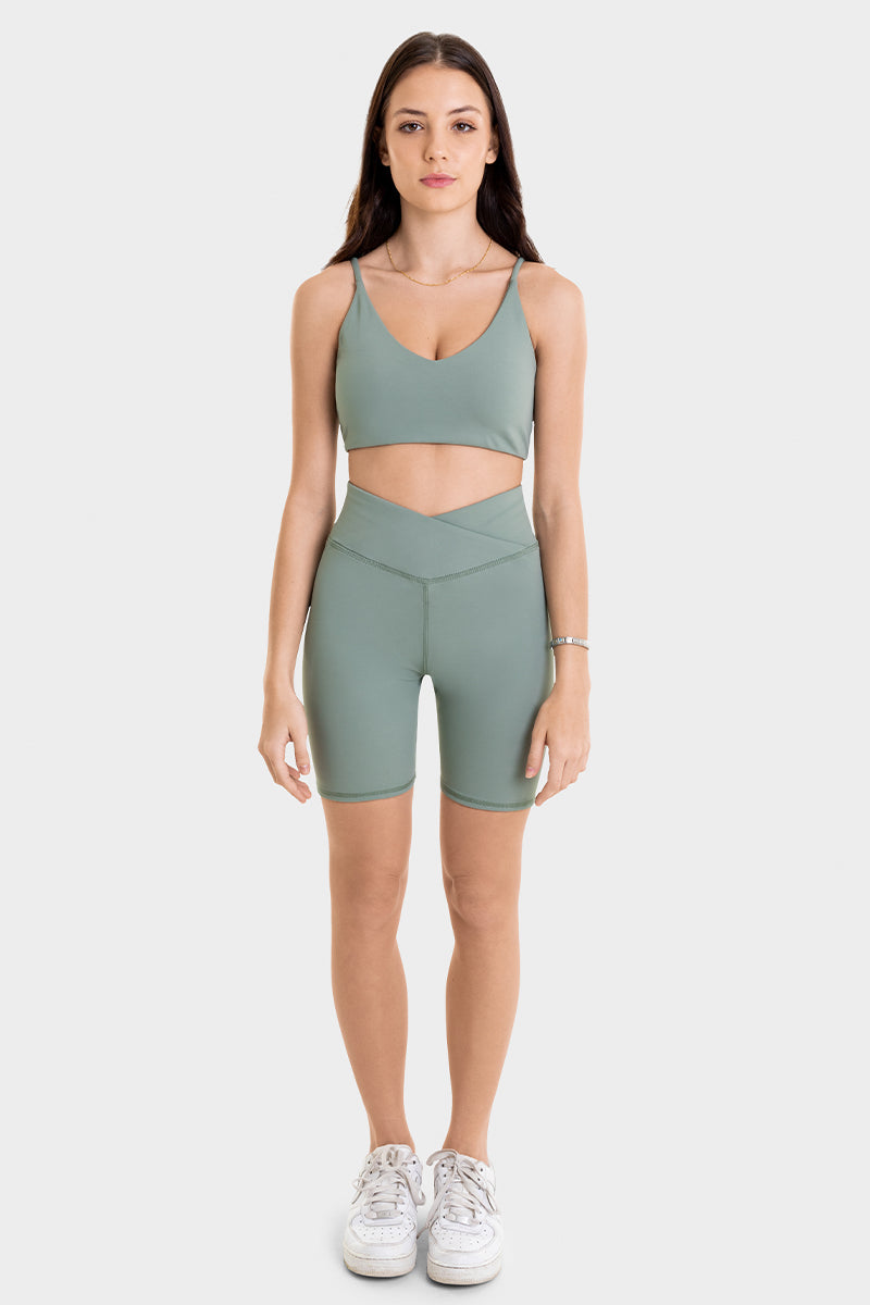 Bacon Active Sports Bra Dash Sports Bra // Green