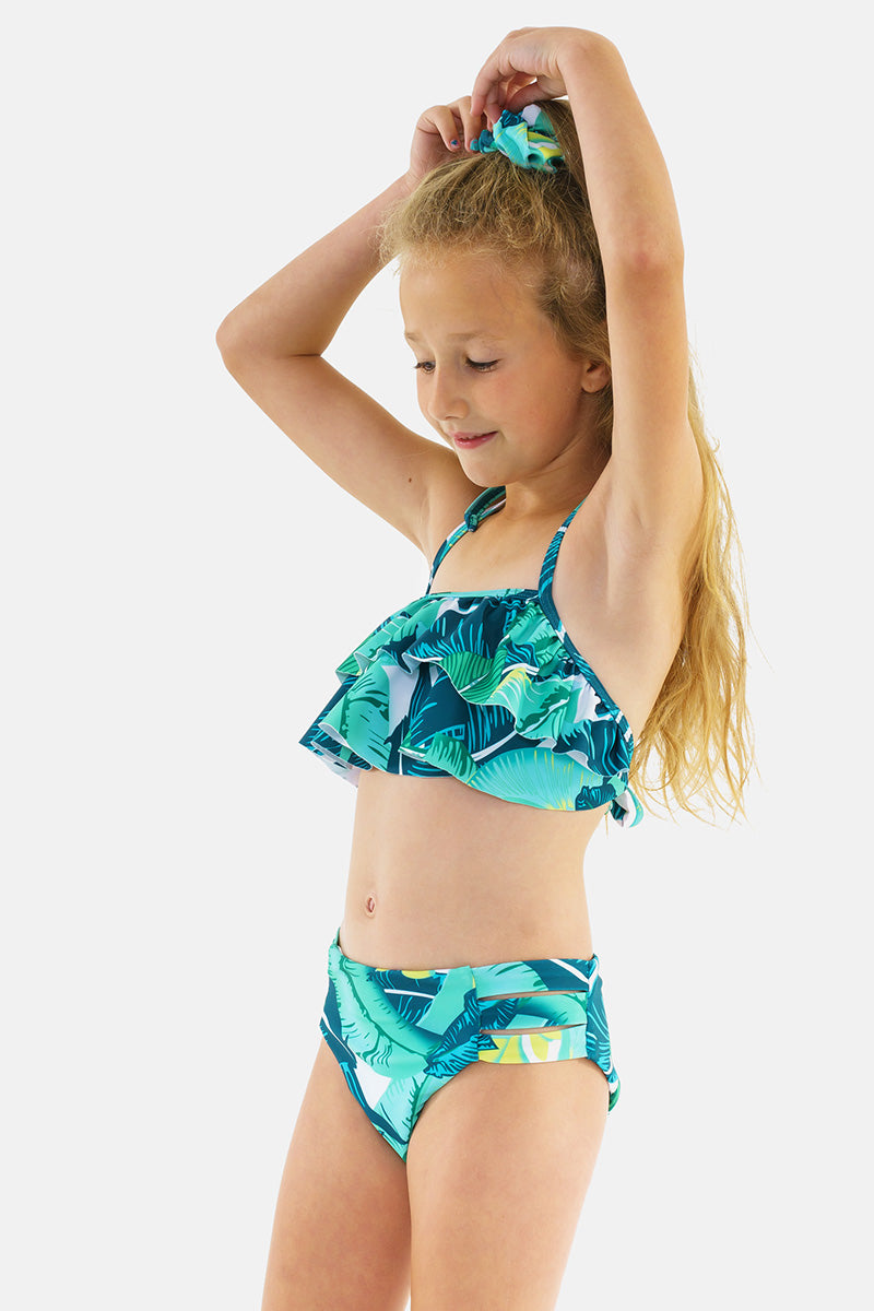 Bacon Bikinis Kids Kids Bikini Top // Maldives