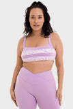 Peak Sports Bra // Purple Safari