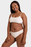 Bacon Bikinis Bikini Top Grace Top // Sand RIB