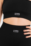 Bacon Active Sports Bra Seamless Adapt Bra // Black