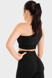 Bacon Active Sports Bra Seamless Adapt Bra // Black