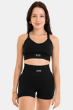 Seamless Base Bra // Black
