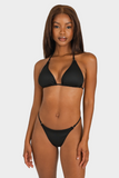 Bacon Bikinis Bikini Bottom Itsy Posie Bottom // Black