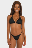 Bacon Bikinis Bikini Bottom Itsy Posie Bottom // Black