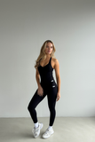 Bacon Active Tank Top Sweetheart Tank // Black