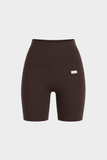 Bacon Active Shorts Essential Biker Short // Brown