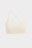 Bacon Active Sports Bra Micro Sports Bra // Ivory
