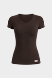 Bacon Active T-Shirt Sculpt Tee - Brown