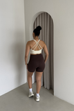 Bacon Active Sports Bra Axis Sports Bra // Ivory