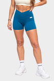 Bacon Active Shorts Contour V-Waist Short // Blue