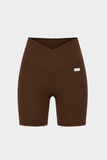Bacon Active Shorts Contour V-Waist Short // Espresso