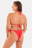 Bacon Bikinis Bikini Top Jane Top // Red Rib