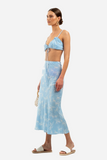 Noac Beachwear Sedona Bralette // Blue Floral