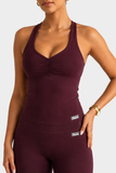 Sweetheart Tank - Burgundy