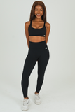 Scrunch Bum Legging // Black