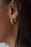 ByCara Earrings Get Screwed Hoop