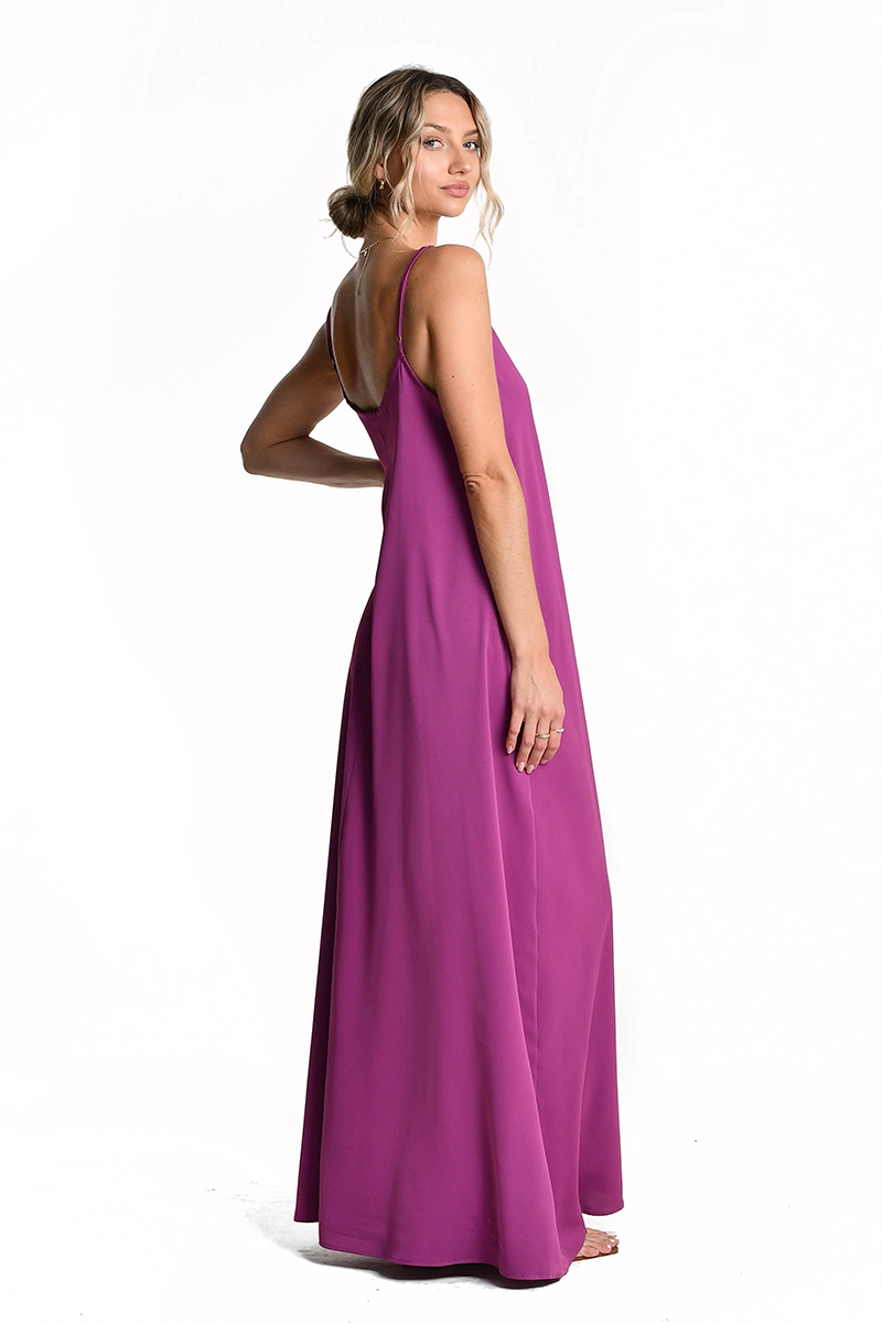 Noac Beachwear Renera Dress // Purple