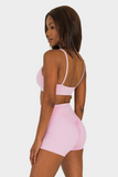 Remi Sports Bra // Pink