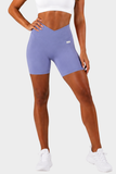 Contour V-Waist Short  // Periwinkle