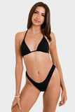 Bacon Bikinis Bikini Top Cruz Top // Black