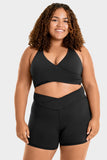 Bacon Active Sports Bra Wrap Sports Bra // Black
