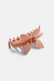 Bacon Candle Butterfly Claw Clip // Glossy Chai