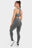 Bacon Active Long Legging Seamless Racer Leggings // Flipper