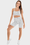 Bacon Active Shorts RESET x BA Shorts // White Dalmatian