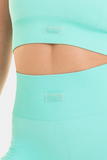 Bacon Active Sports Bra Seamless Adapt Bra // Aqua